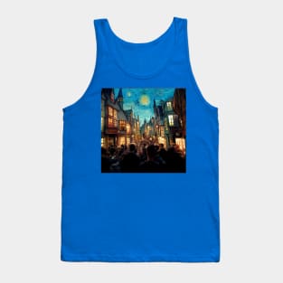 Starry Night in Diagon Alley Tank Top